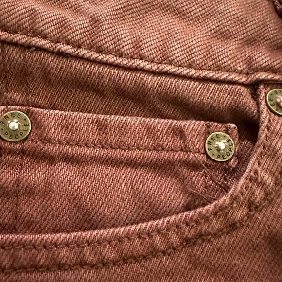 We the free brown mini skirt - Picture 5 of 6